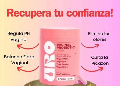 FloraBalance Uro Mujer - Probiótico zona V Salud Mujeres
