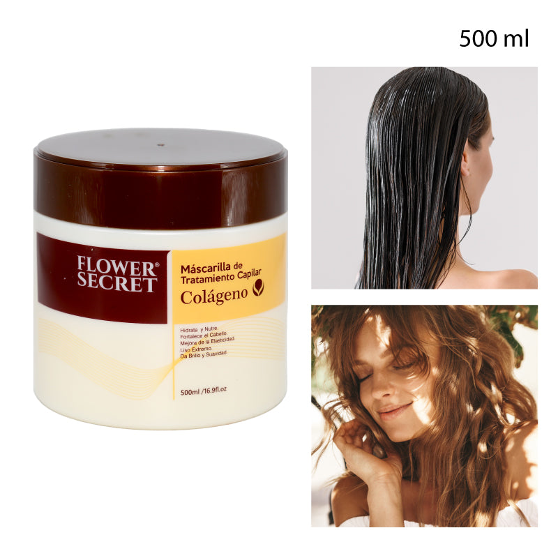 Mascarilla Capilar Nutritiva con Colágeno - BloomHair Pro™