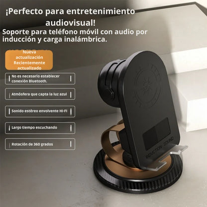 SonicMag™ amplifica tu sonido sin cables, sin configuración y sin perder calidad.