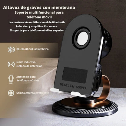 SonicMag™ amplifica tu sonido sin cables, sin configuración y sin perder calidad.