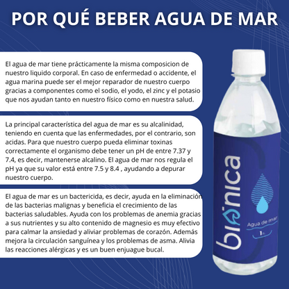 Agua de Mar Hipertónica - Bionica OceanVita™